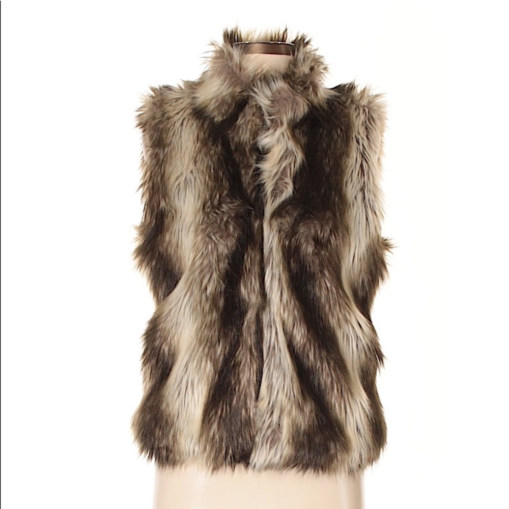 Ci Sono Faux Fur Vest🌟